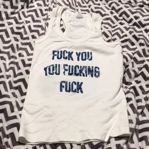 Shameless women’s racerback tee